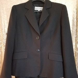 Jones New York Pin Strips Pant Suit